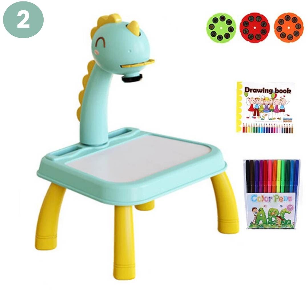 Colorful LED Drawing Tablet for Kids Creative Fun