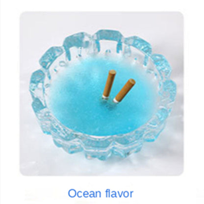 Portable Smokeless Ashtray Air Freshener Gel