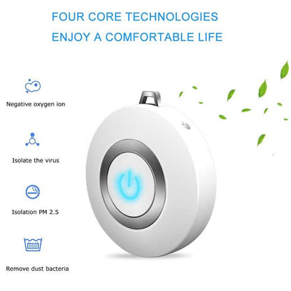 Portable Mini Air Cleaner Necklace