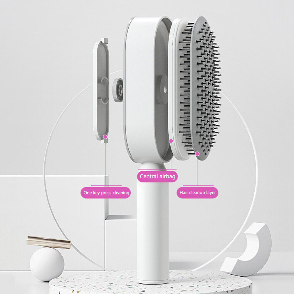 Easy Clean Detangling Hair Brush