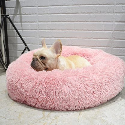 Cozy Plush Pet Bed for Dogs and Cats