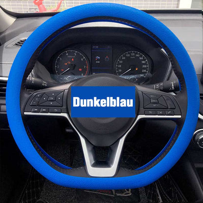 Leather Car Steering Wheel Cover