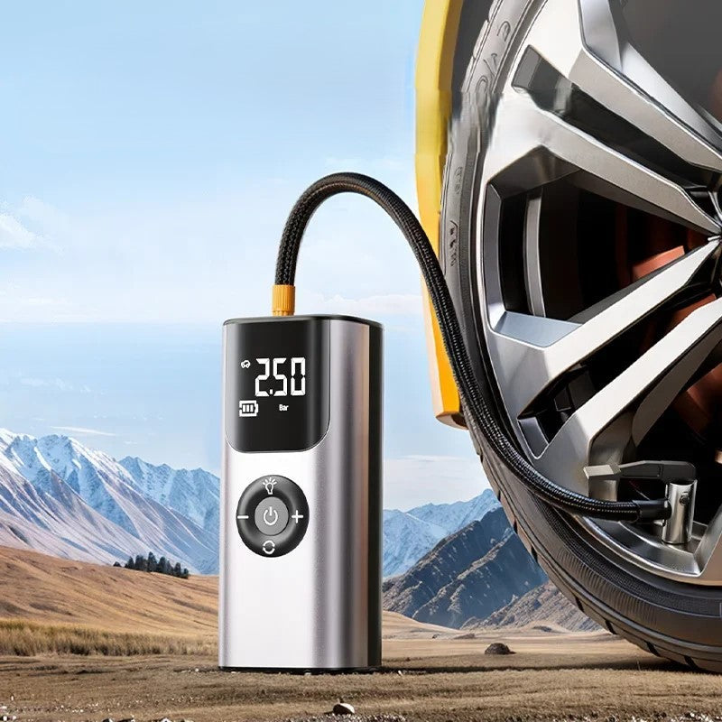Compact Portable Car Tire Inflator Pump - Halri