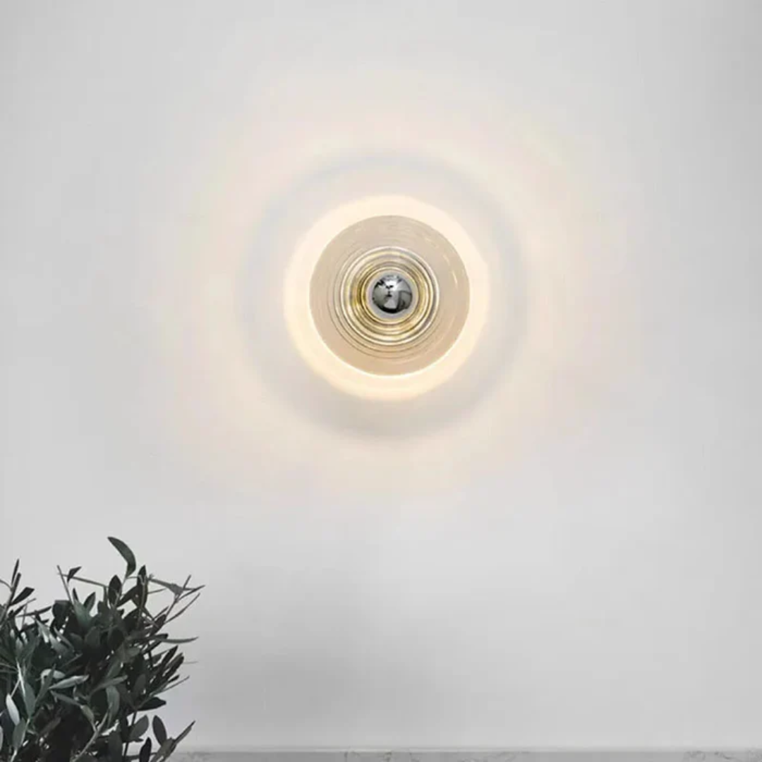 Classic Glass Sconce Lamp - Halri