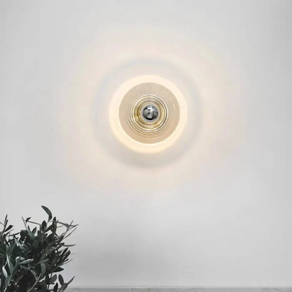Classic Glass Sconce Lamp - Halri