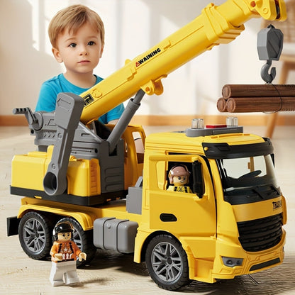 Big Rig Flashing Truck Toy with Music and Lights - Halri