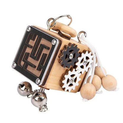 Fun Wooden Sensory Toy Block