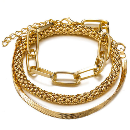 Halri | 3pc Bold & Glamorous Bangle Set - Halri