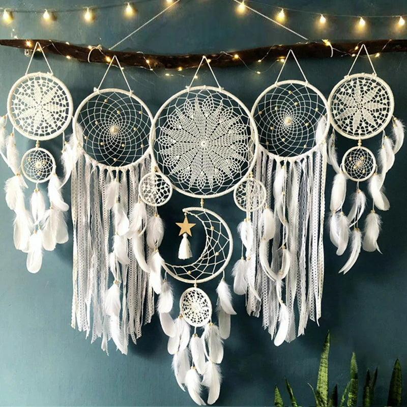 Boho Chic Dreamcatcher Wall Decor Set