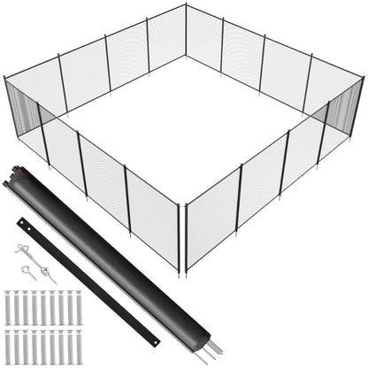 Durable Pool Safety Barrier Fence System