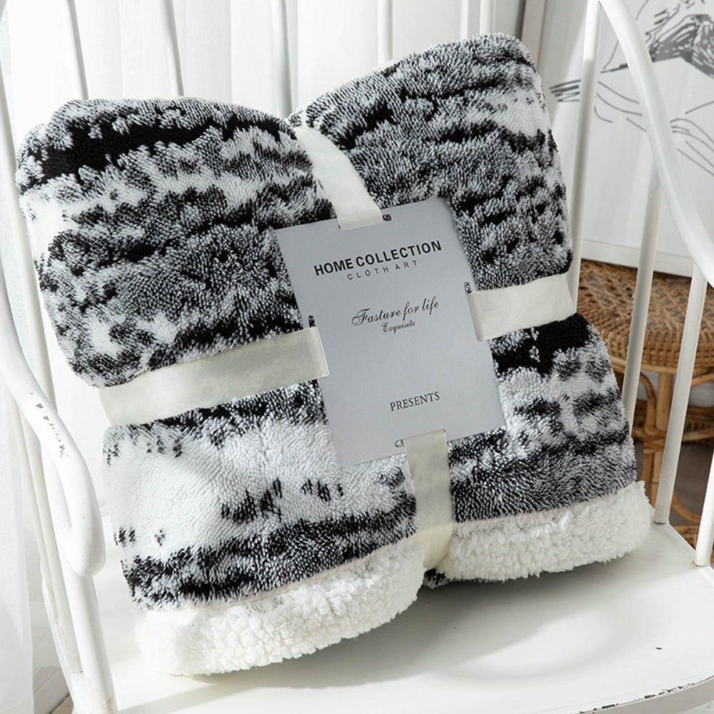 Plush Faux Fur Soft Throw Blanket
