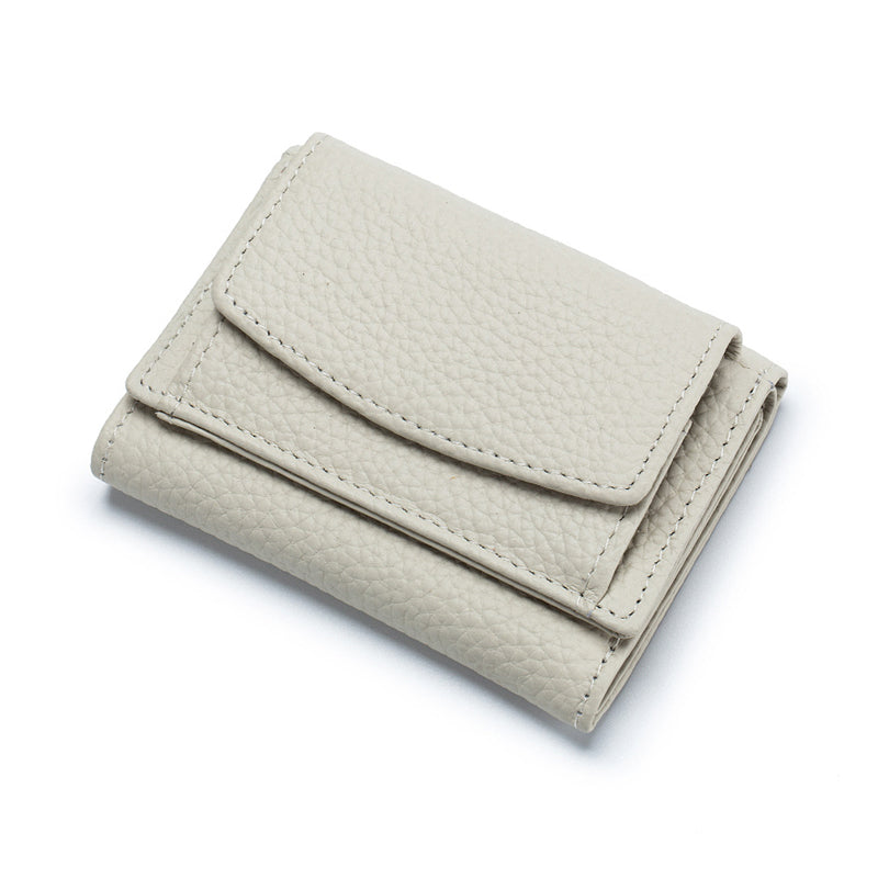 Genuine Leather Small Wallet – Compact Card Holder Purse