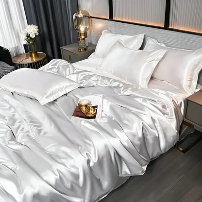 Luxurious Soft Silk Bed Sheets