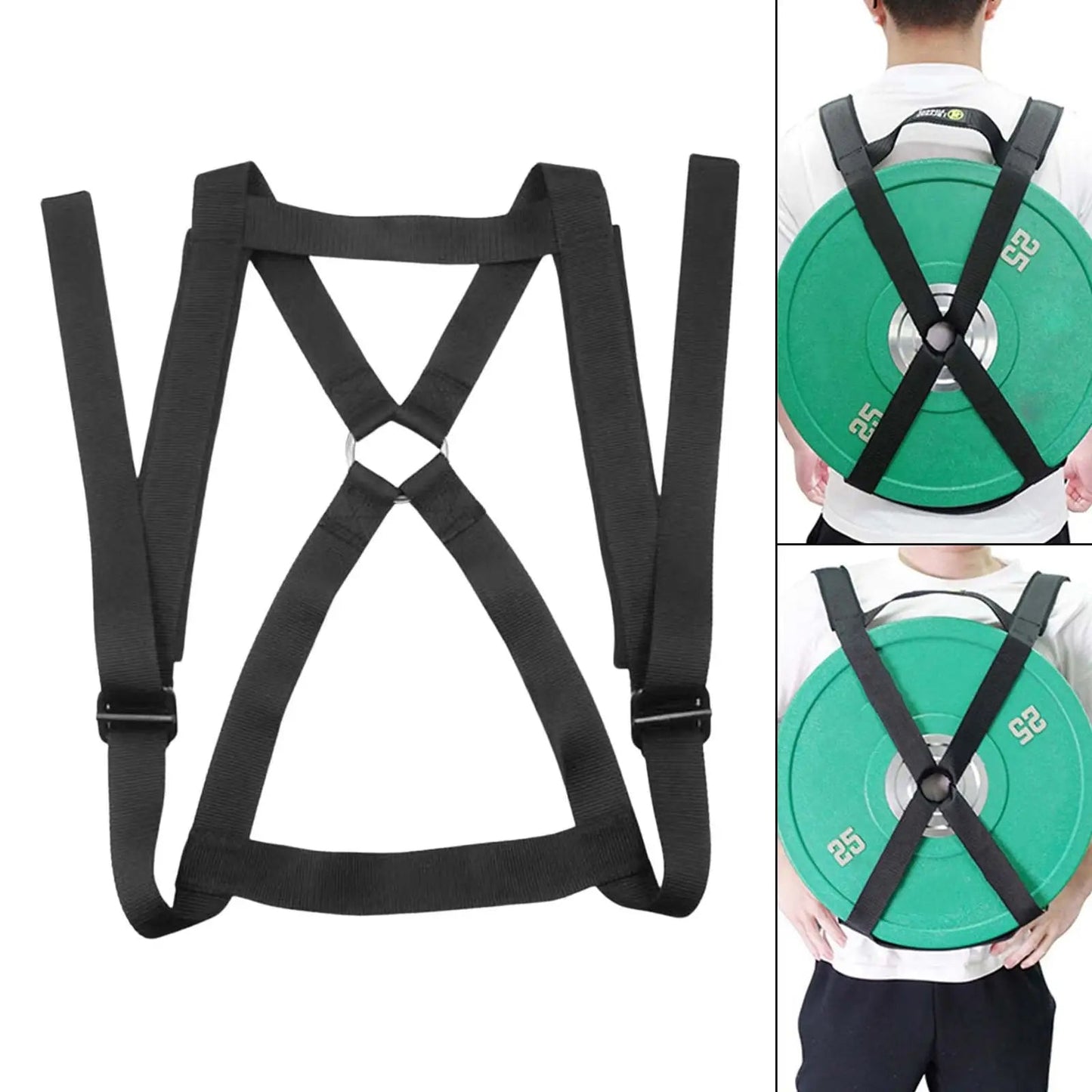 Flexible Weighted Fitness Vest for Gym Plates