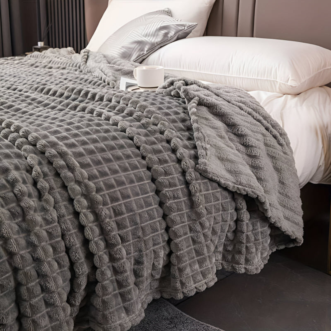 Plush Fleece Throw Blanket - Halri