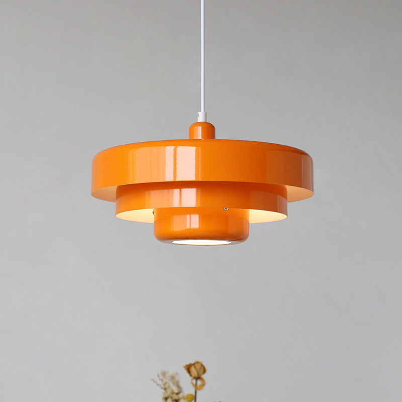 Vintage Metal Industrial Style Pendant Lamp - Halri