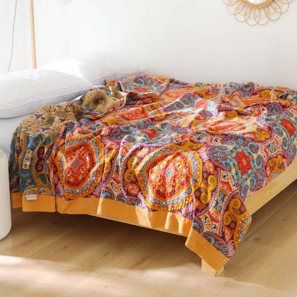 Soft Reversible Quilt for Comfortable Sleep