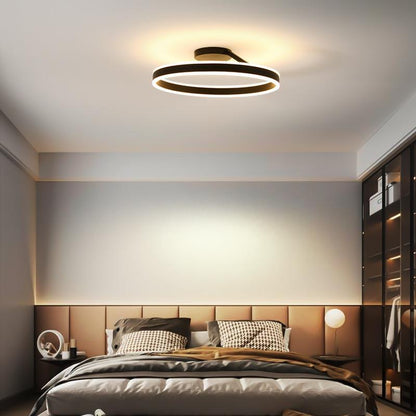 Elegant Gold LED Ceiling Light Fixture