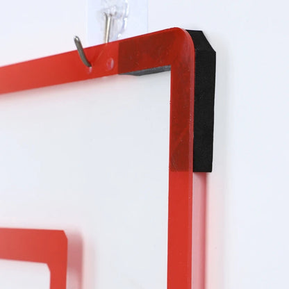 Fun Kids Wall Mounted Basketball Goal Set