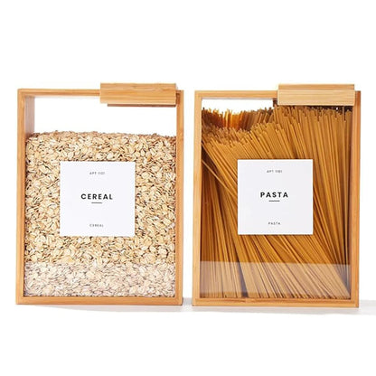 Eco Friendly Bamboo Kitchen Storage Container