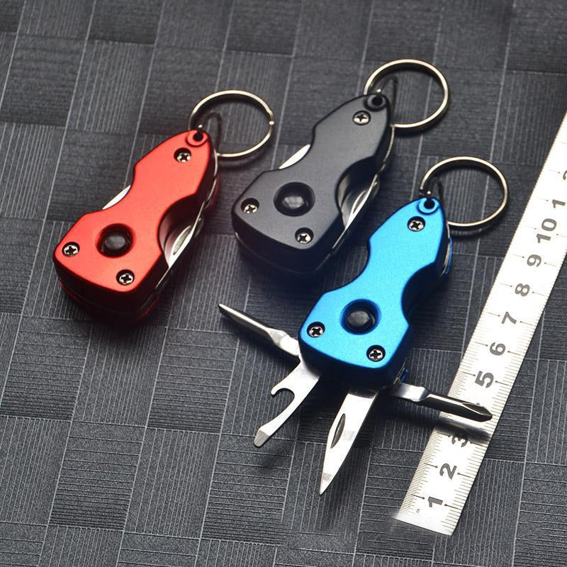 Compact Folding Keychain Tool