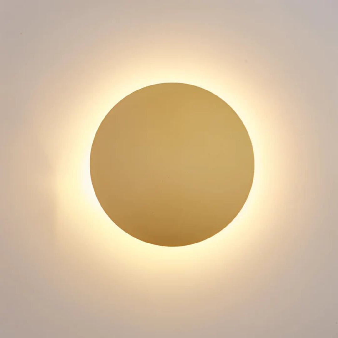 Circular LED Wall Light | Contemporary Indoor Lamp