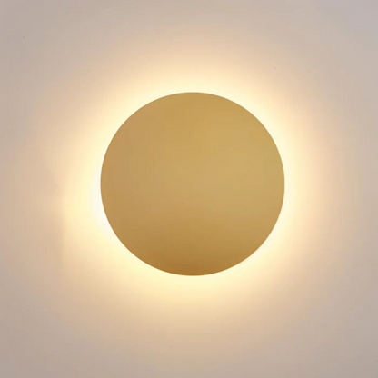 Circular LED Wall Light | Contemporary Indoor Lamp
