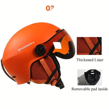 Safe Lightweight Snow Helmet - Halri