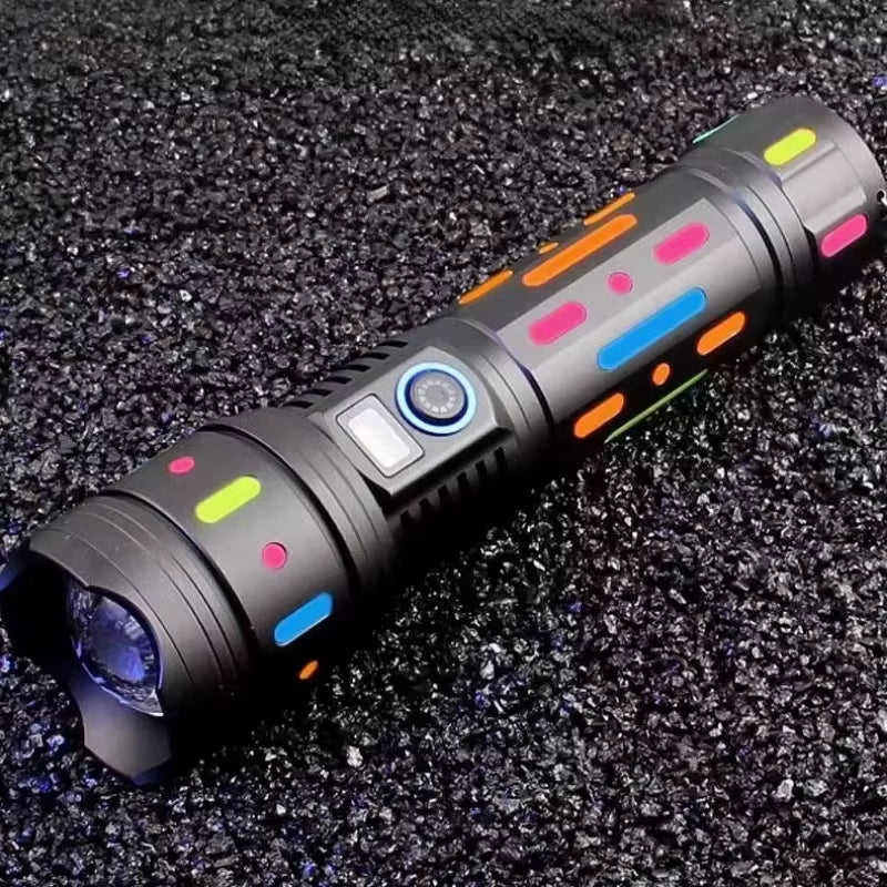 Powerful Long Distance LED Outdoor Flashlight - Halri
