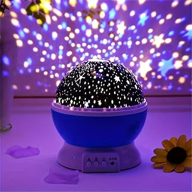 Calming Starry Night Lamp for Bedroom Relaxation