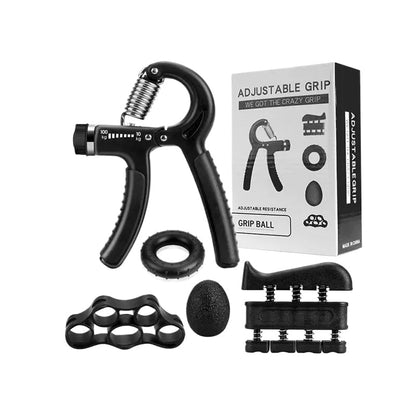 Compact Hand Grip Exerciser Set (5 Piece)