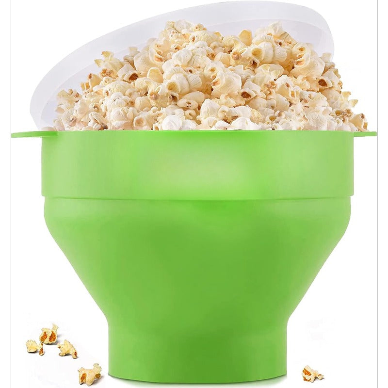 Compact Easy Microwave Popcorn Maker