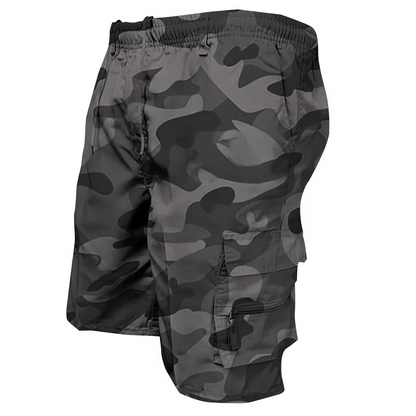 Comfortable Men's Relaxed Fit Cargo Shorts with Multiple Pockets