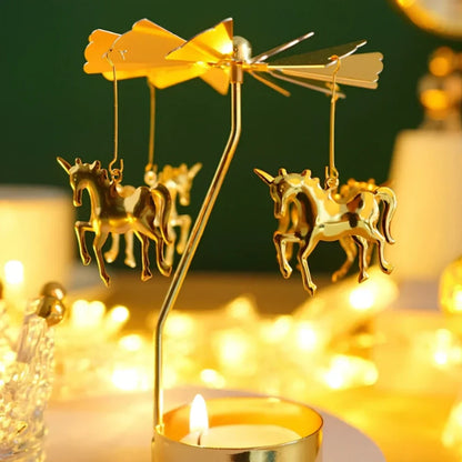 Rotating Candle Holder Display