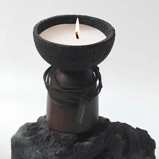 Warm Glow Metal Candle Holder - Halri