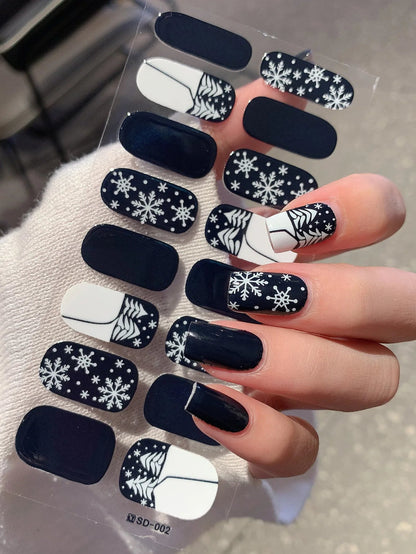 Easy Christmas Nail Art Kit at Home