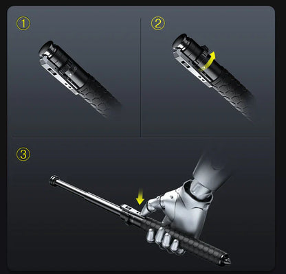 Collapsible Hiking Pole with Anti Slip Handle