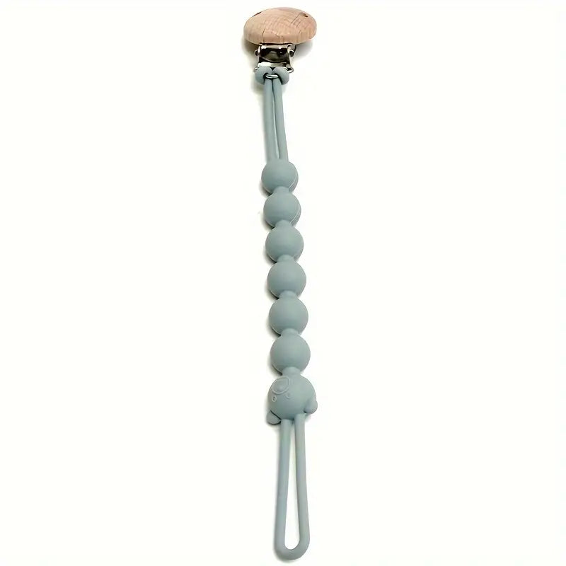 Soft Bear Baby Pacifier Clip Chain
