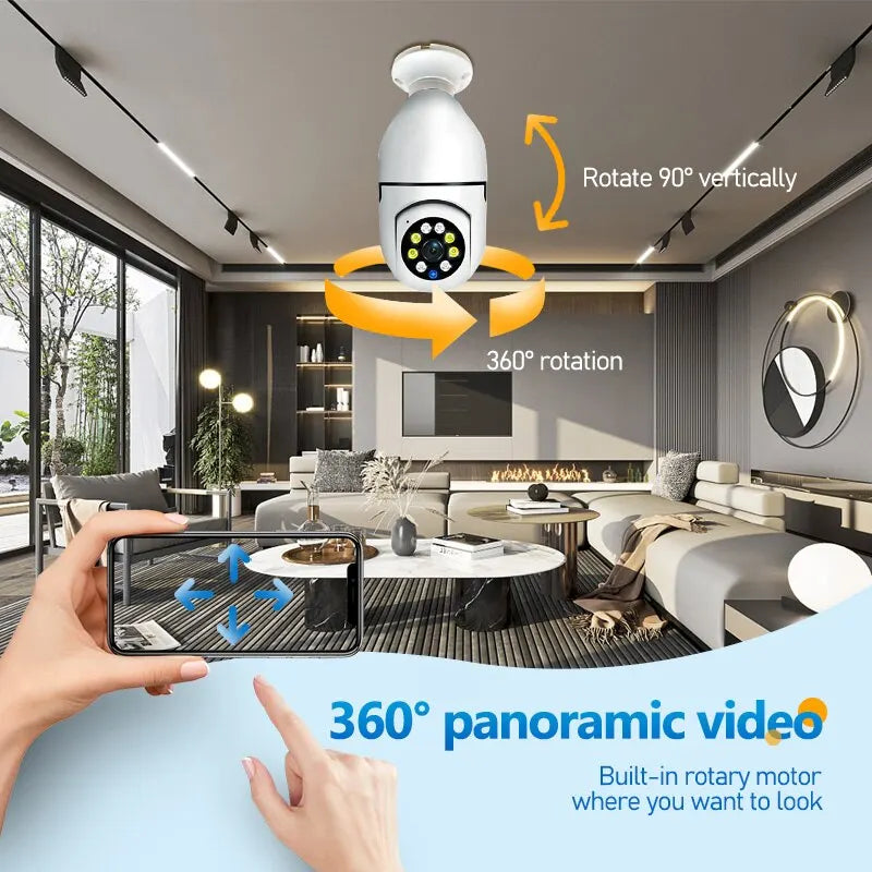Smart Home Security Camera | HD Night Vision & Voice Control
