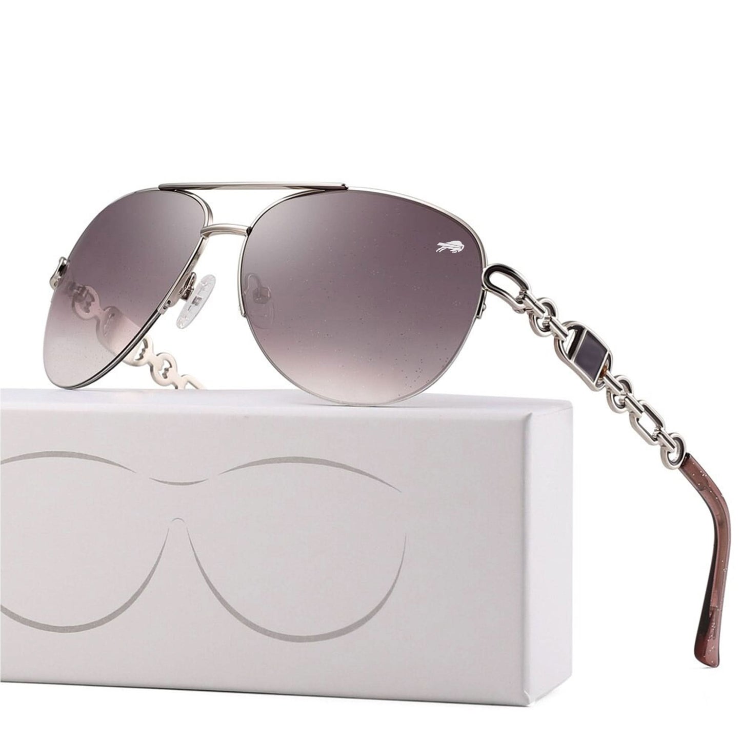 Trendy Women's UV Sunglasses Polarized Lenses