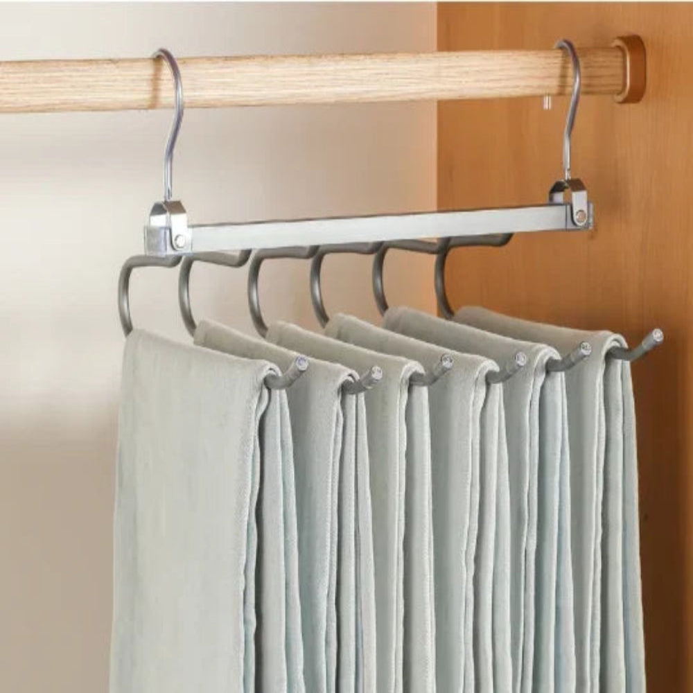 Compact Pant Hanger - Foldable Closet Organizer - Halri