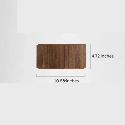 Stylish Wood Wall Mounted Coat Hanger and Hooks