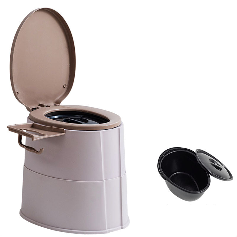 Modern Plastic Floor Toilet Bowl with Seat