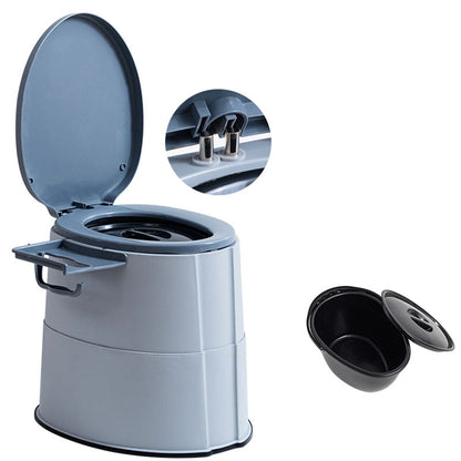 Modern Plastic Floor Toilet Bowl with Seat