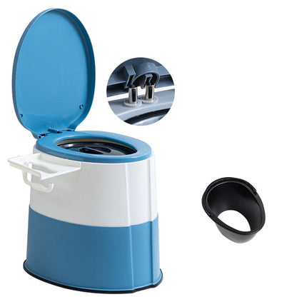 Modern Plastic Floor Toilet Bowl with Seat