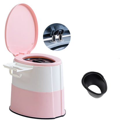 Modern Plastic Floor Toilet Bowl with Seat