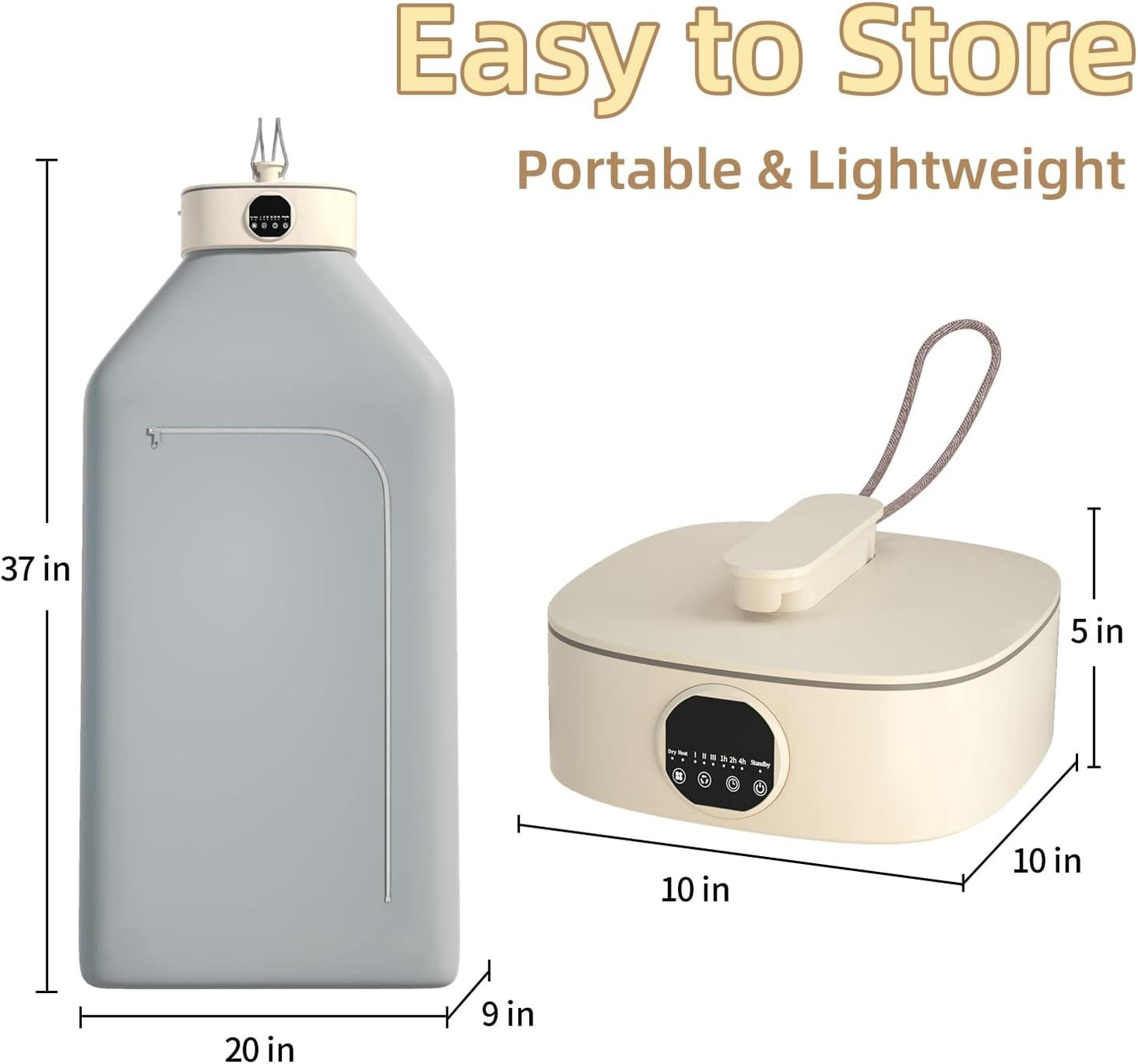 Compact Electric Laundry Dryer