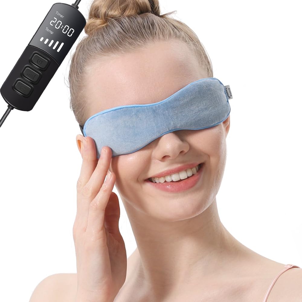 Warm Eye Compress Mask For Tired Eyes - Halri