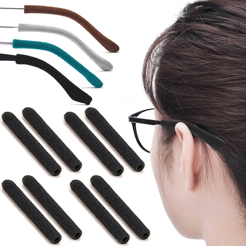 Comfortable 4-Pack Replacement Ear Pads for Glasses - Halri
