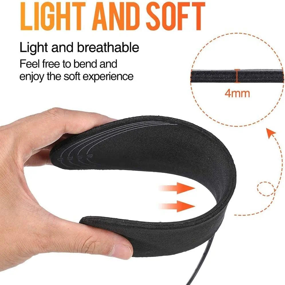 Warm Heated Insoles for Boots and Outdoor Shoes